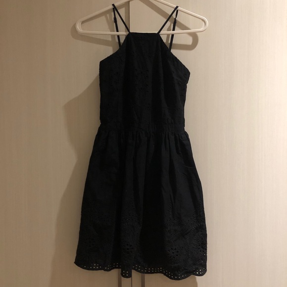 Black Eyelet Dress - Picture 2 of 4